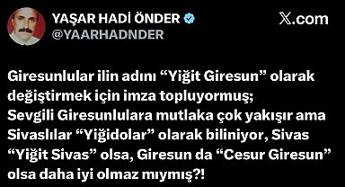 Giresun'un "Yiğit" hamlesi Yiğidolar'ın tepkisini çekti