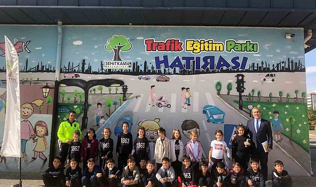 GKV'li minikler trafik kurallarını öğreniyor