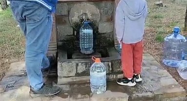 Gökçeada yaşanan sel nedeniyle 2 gündür susuz kaldı