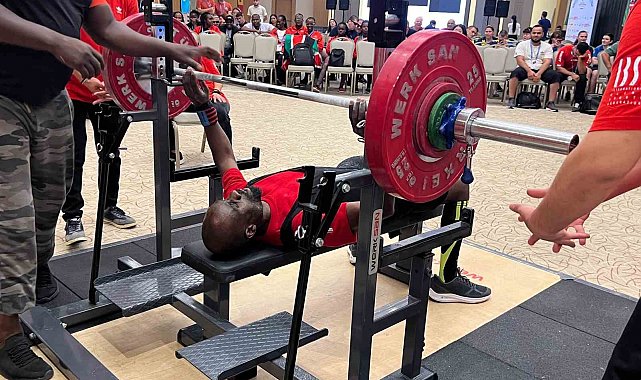 Görme Engelliler Dünya Halter Şampiyonası Mersin'de başladı