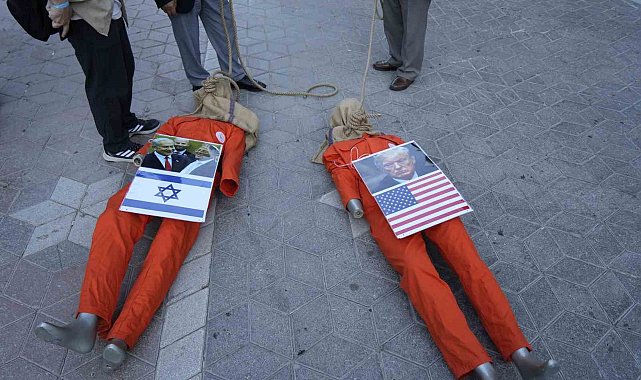 Gümüşhane'de Gazze'ye destek eylemi