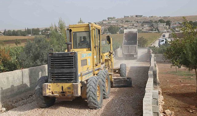 Haliliye'deki 3 mahallenin yolları yenileniyor