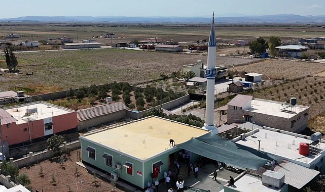 Hatay'da depremin ardından 104. cami ibadete açıldı