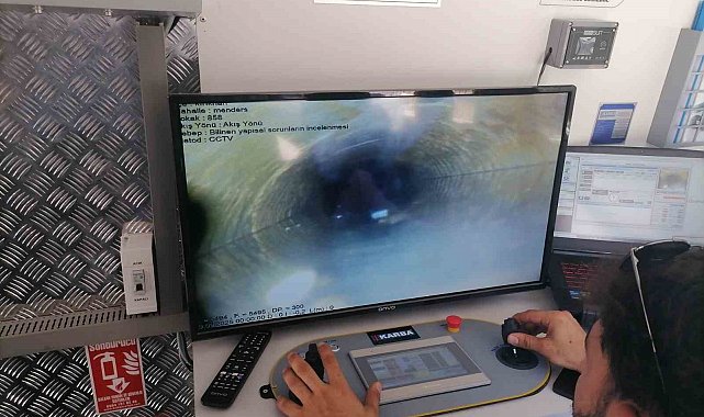 Hatay'da kanalizasyon ve yağmur suyu hatlarında yaşanan sorunlar teknolojiyle çözülüyor