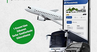 Havamaş'ta sefer saatleri güncellendi