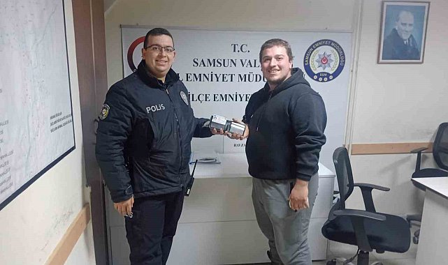 Havza'da kayıp cüzdan sahibine ulaştırıldı