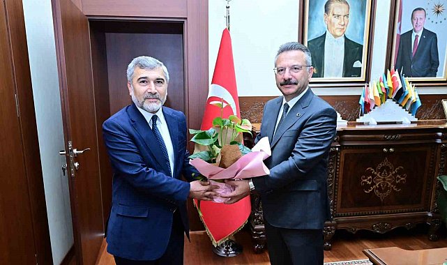 İl Müftüsü Gül, Vali Aksoy'u ziyaret etti