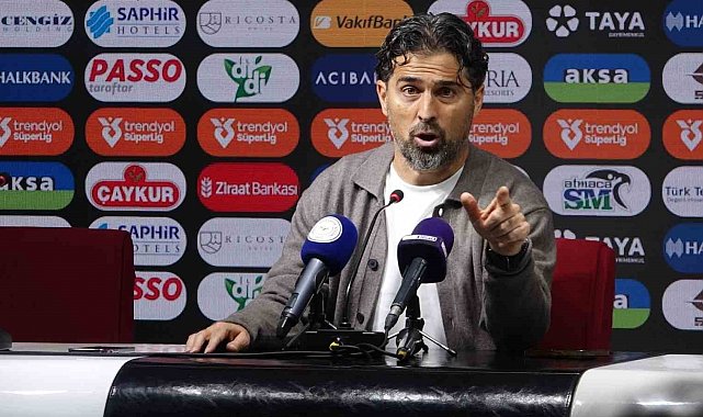 İlhan Palut: "Beraberliği işaret eden bir oyundu"