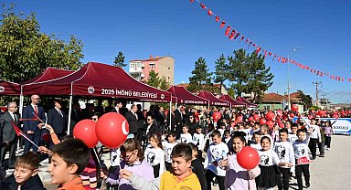 İnönü'de Cumhuriyet Bayramı coşkusu