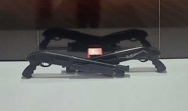 İş yerine pompalı tüfekle saldırıya 2 tutuklama