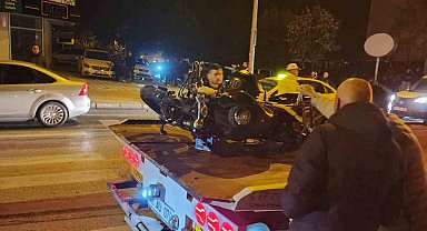 Isparta'da otomobil ile motosiklet çarpıştı: 1 ölü, 1 ağır yaralı