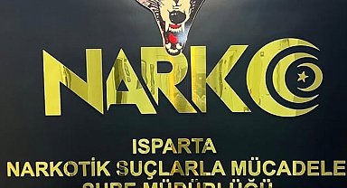 Isparta'da uyuşturucu operasyonu