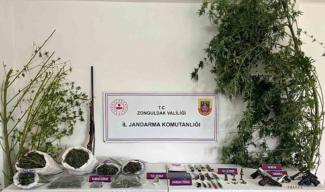 Jandarmadan narkotik operasyonu: 5 gözaltı