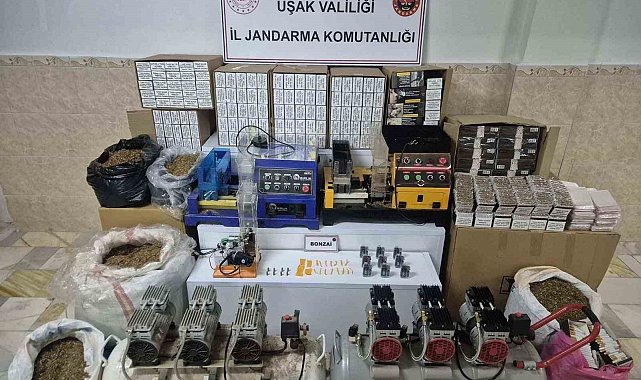 Jandarmadan uyuşturucu ve kaçak sigara operasyonu