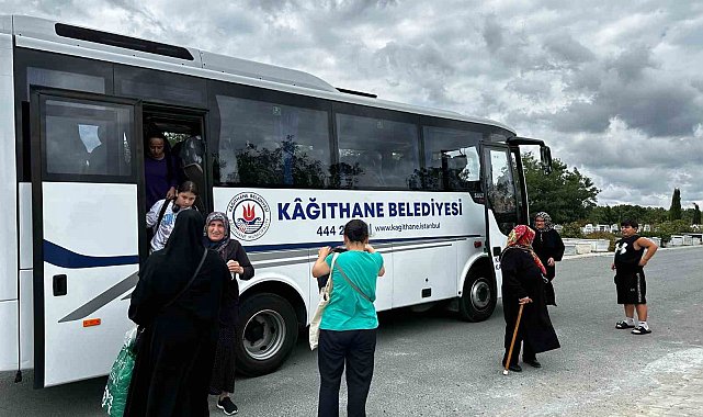 Kağıthane Belediyesi'nden mezarlık ziyaretlerine kolay ulaşım
