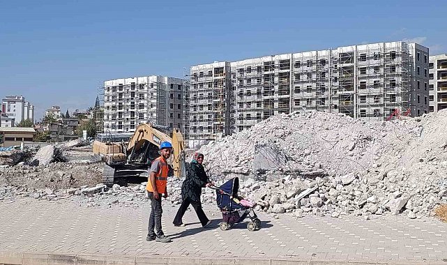 Kahramanmaraş'ın yeniden yapımı sürüyor