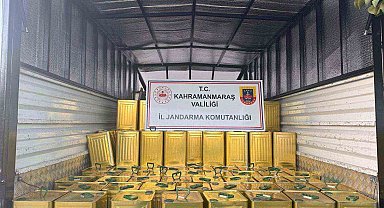 Kahramanmaraş'ta 200 teneke sahte zeytinyağı ele geçirildi