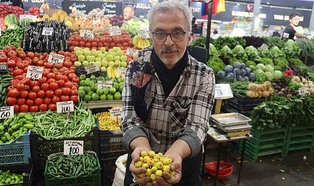 Kalp dostu 'alıç' meyvesi tezgâhlardaki yerini aldı