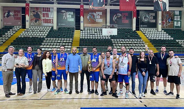 Kamu Spor Oyunları'nda basketbol finali sona erdi