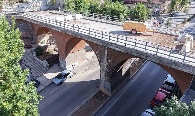 Kanlıdere Köprüsü'nde restorasyon