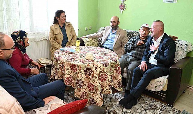 Karabatı'dan gönüllere dokunan ziyaretler