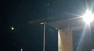 Karabük'e mevsimin ilk karı düştü