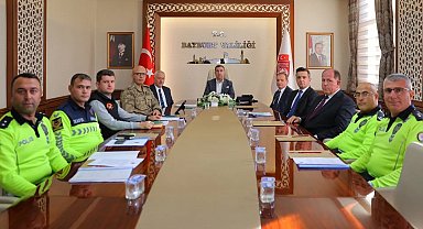 Karayollarında Trafik Güvenliği Toplantısı yapıldı