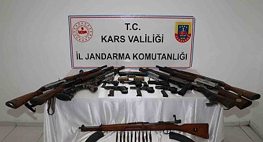 Kars'ta jandarmadan silah operasyonu