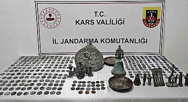 Kars'ta tarihi eser operasyonu: 5 kişi tutuklandı