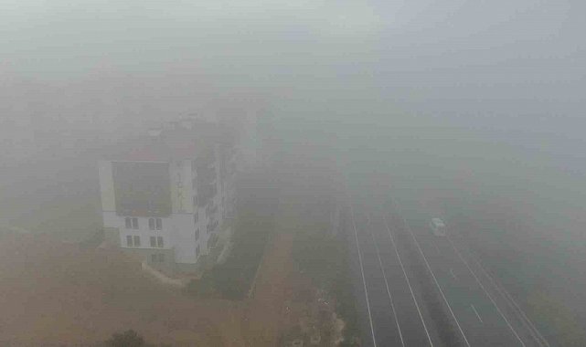 Kastamonu'da sis etkili oldu