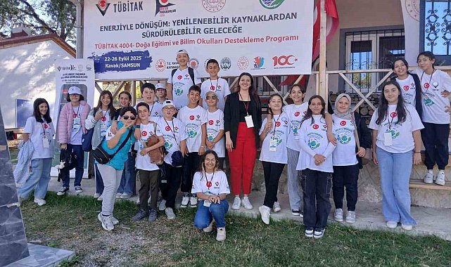 Kavak'ta öğrenciler yenilenebilir enerjiyi keşfetti