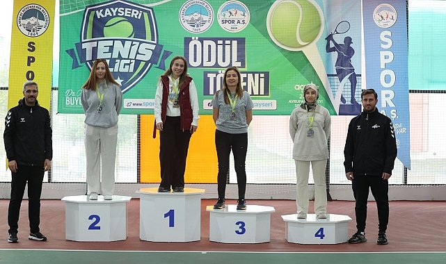 Kayseri Tenis Ligi tamamlandı