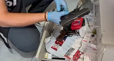 Kayseri'de ruhsatsız silah operasyonu: 3 gözaltı