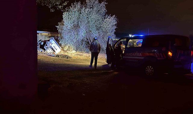 Kayseri'de takla atan otomobil şarampole yuvarlandı: 1 ölü, 2 yaralı