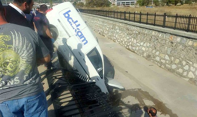 Kazada emniyet kemeri hayat kurtardı