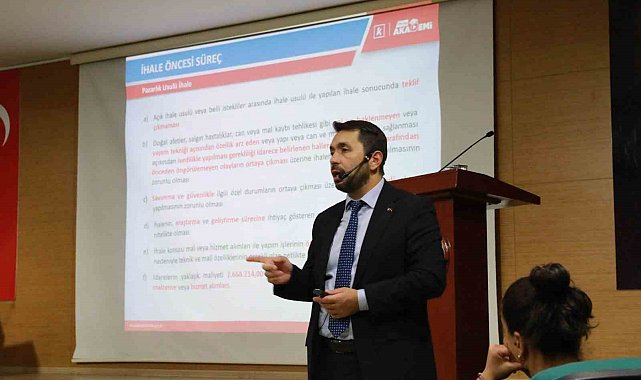Keçiören Belediyesi'nden personele kamu ihale eğitimi