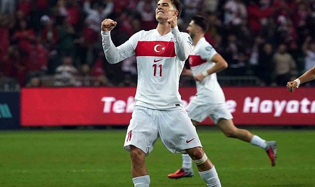 Kenan Yıldız, milli takımdaki 5. golünü atı