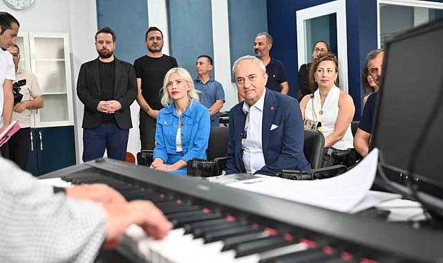 Kepez Belediyesi'nden Şehit Celal Özcan Anadolu Lisesi'ne müzik sınıfı