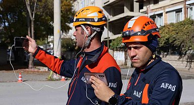 Kırşehir'de gerçeği aratmayan deprem tatbikatı