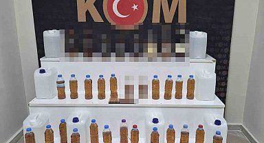 Kırşehir'de kaçak içki operasyonu: 1 gözaltı