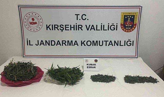 Kırşehir'de uyuşturucu operasyonu: 4 tutuklama