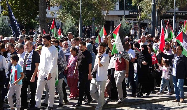 Konya'da 'Gazze İçin Kararlılık Yürüyüşü' düzenlendi