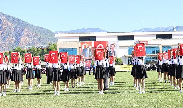 Köyceğiz'de Cumhuriyet Bayramı coşkuyla kutlandı