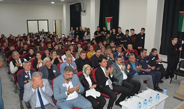 Köyceğiz'de Filistin farkındalık etkinliği düzenlendi