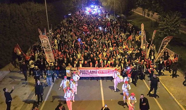 Küçükçekmece'de Cumhuriyet coşkusu