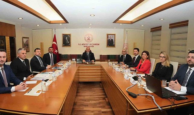 Kültür ve Turizm Bakanlığı'nda 2027 Avrupa Oyunları toplantısı yapıldı