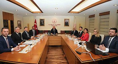 Kültür ve Turizm Bakanlığı'nda 2027 Avrupa Oyunları toplantısı yapıldı