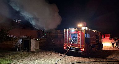 Kulu'da müstakil evde yangın