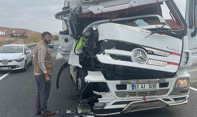 Kulu'da tır kazası: 1 yaralı