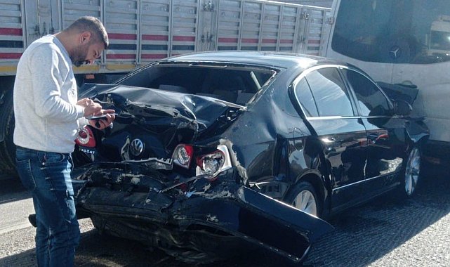 Kulu'da zincirleme trafik kazası: 2 yaralı